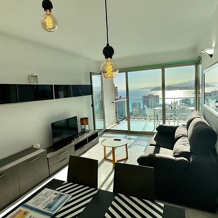 Highrise Apartment With Stunning Views From Private Balcony 85 ベニドルム エクステリア 写真
